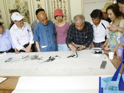 上海民盟书画院赴安徽笔会纪实